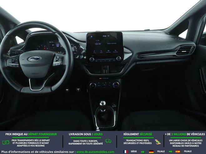 Ford Fiesta 1.0 EcoBoost 140 ch BVM Noir M�tallique de 2019