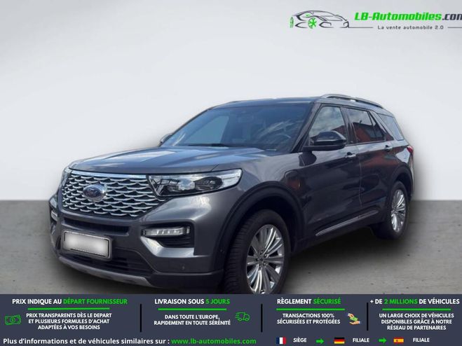 Ford Explorer 3.0 EcoBoost 363 ch PHEV BVA AWD Gris M�tallique de 2022