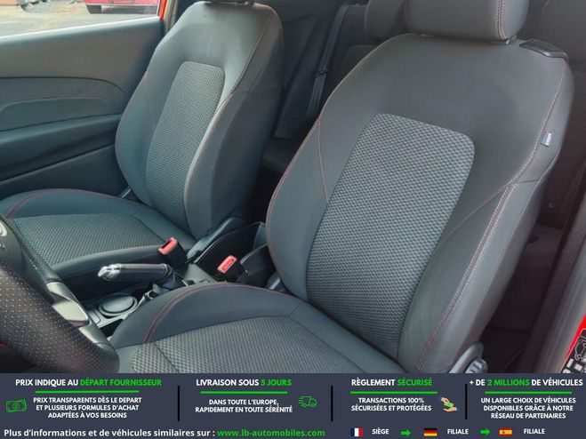 Ford Fiesta 1.0 EcoBoost 140 ch BVM Rouge de 2019
