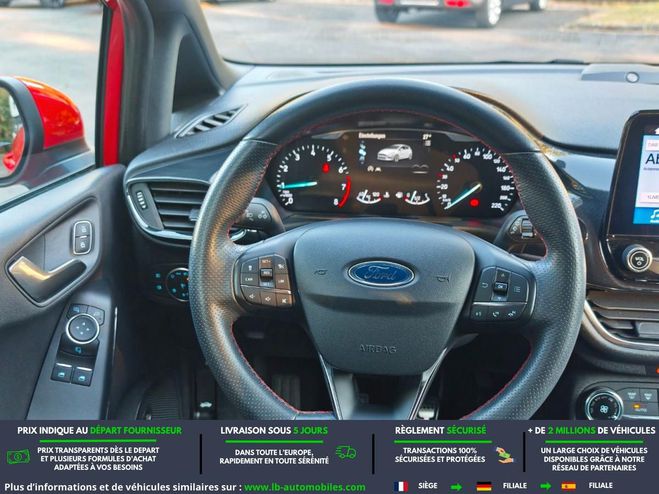 Ford Fiesta 1.0 EcoBoost 140 ch BVM Rouge de 2019