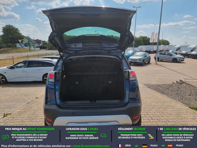 Opel Crossland 1.5 D 110 ch BVM Bleu M�tallique de 2022