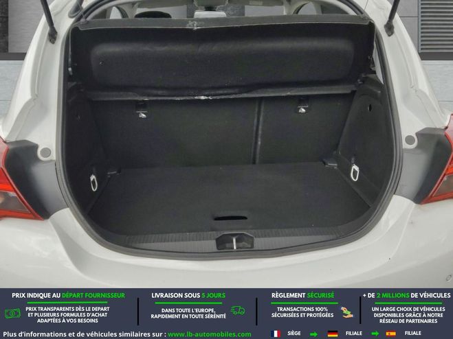 Opel Corsa 1.2 Turbo 100 ch BVM Blanc de 2019