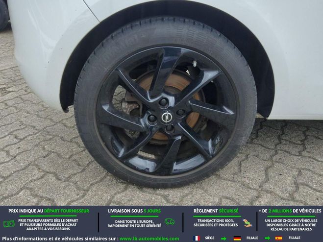 Opel Corsa 1.2 Turbo 100 ch BVM Blanc de 2019