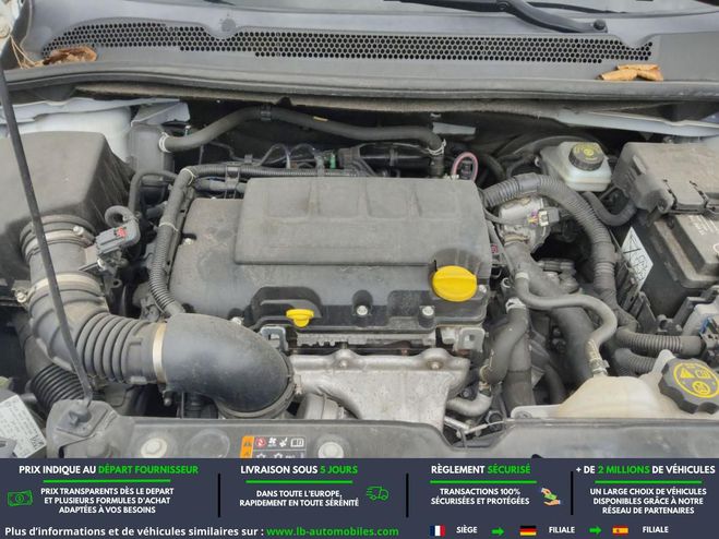 Opel Corsa 1.2 Turbo 100 ch BVM Blanc de 2019