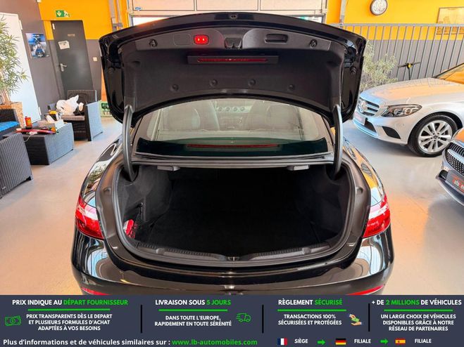 Mercedes Classe E 200 BVA Noir M�tallique de 2017