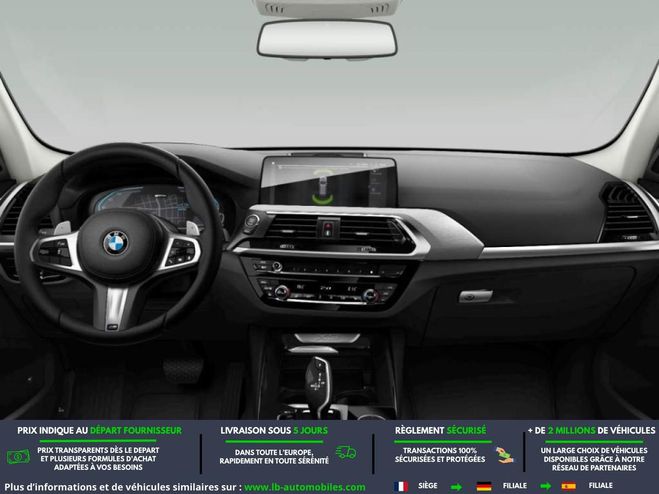 BMW X3 xDrive 30e 292ch BVA Bleu M�tallique de 2021