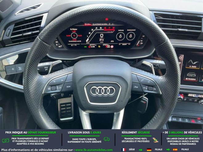 Audi RSQ3 Sportback 2.5 TFSI 400 ch BVA Noir M�tallique de 2022