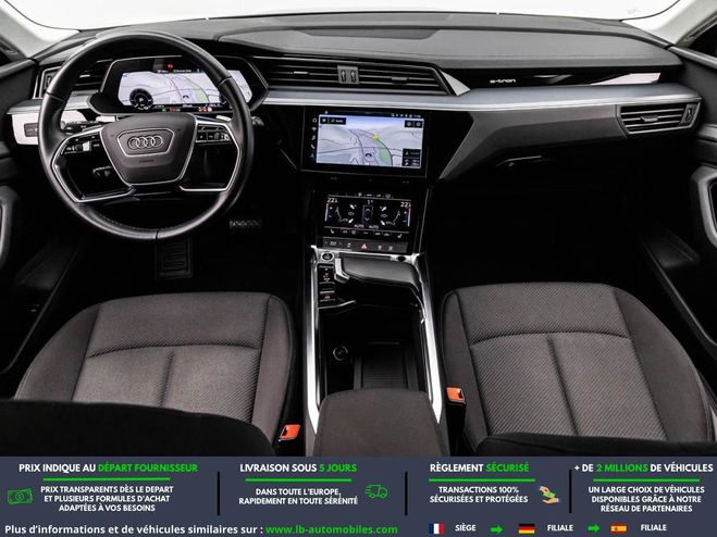Audi E-Tron 55 quattro 408 ch Noir de 2022