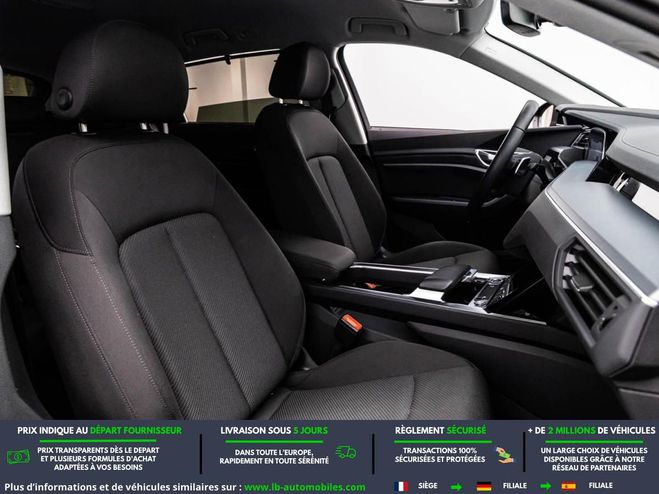 Audi E-Tron 55 quattro 408 ch Noir de 2022