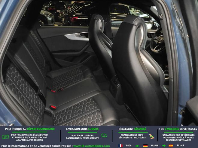 Audi RS4 V6 2.9 TFSI 450 ch BVA Quattro Bleu M�tallique de 2023