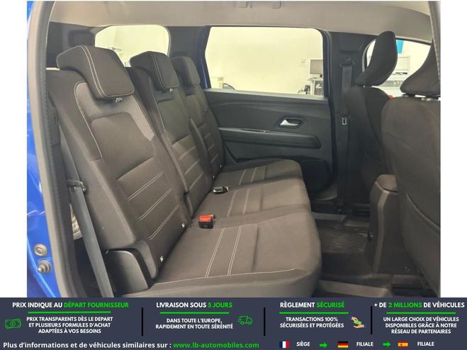 Dacia Jogger TCe 110 5 places Bleu M�tallique de 2022