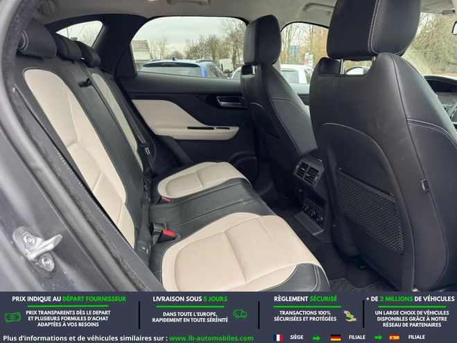Jaguar F Pace 2.0 D - 240 ch AWD BVA Argent� M�tallique de 2016