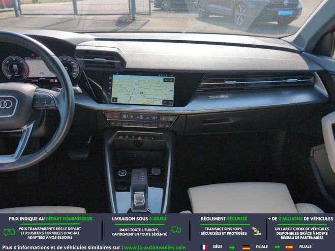 Audi A3 40 TDI 200 BVA Quattro Rouge M�tallique de 2023