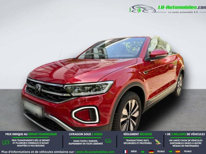 Volkswagen T-Roc Cabriolet 1.0 TSI 110 Start/Stop BVM Rouge M�tallique de 2023