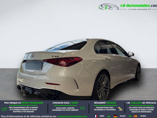 Mercedes Classe C 43 Mercedes-AMG BVA 4Matic Blanc M�tallique de 2022
