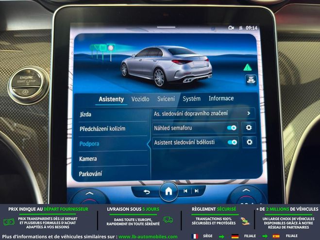 Mercedes Classe C 43 Mercedes-AMG BVA 4Matic Blanc M�tallique de 2022