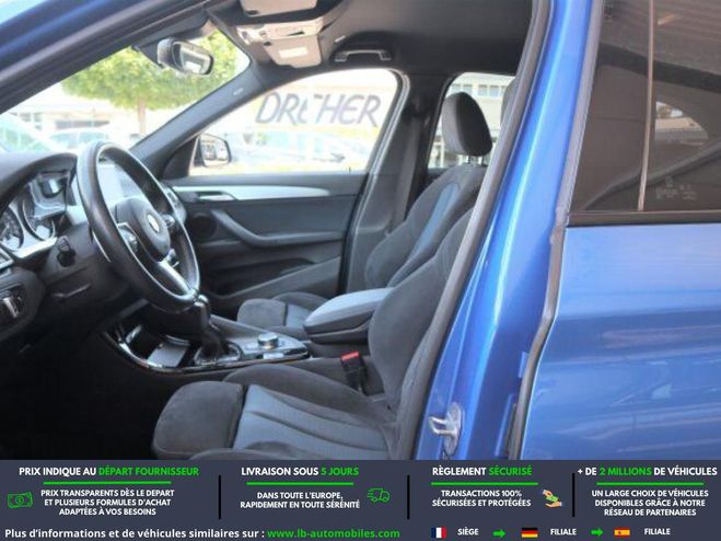 BMW X1 sDrive 20i 192 ch BVA Bleu M�tallique de 2017