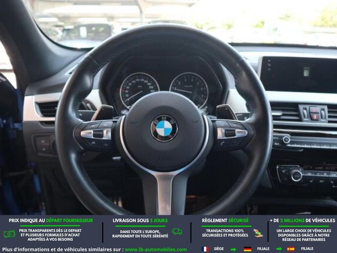 BMW X1 sDrive 20i 192 ch BVA Bleu M�tallique de 2017