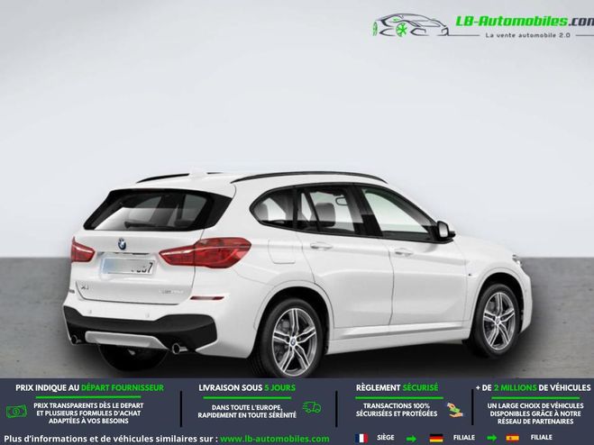 BMW X1 sDrive 20d 190 ch BVA Blanc de 2019
