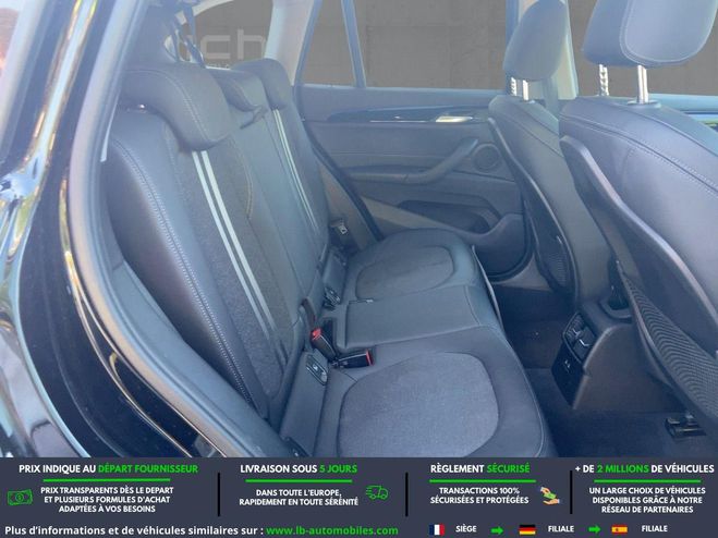 BMW X1 sDrive 18i 140 ch BVA Noir M�tallique de 2020