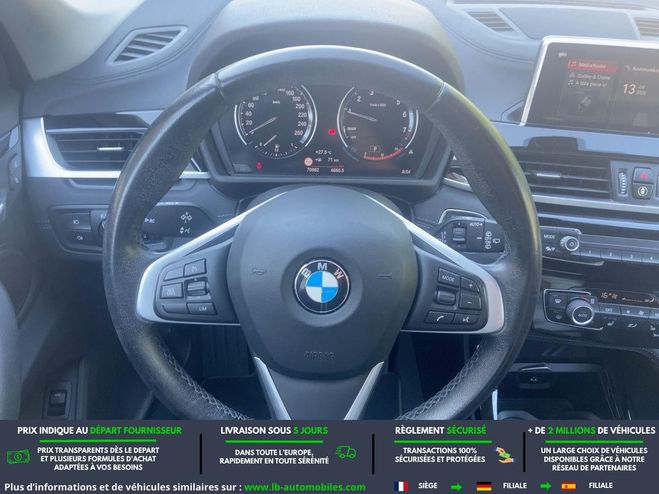 BMW X1 sDrive 18i 140 ch BVA Noir M�tallique de 2020
