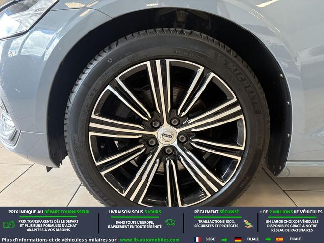 Volvo V60 B4 197 ch BVA Gris M�tallique de 2021