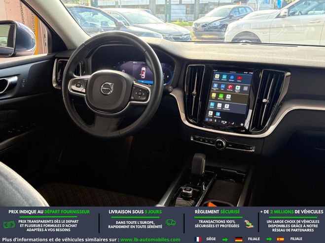Volvo V60 B4 197 ch BVA Bleu M�tallique de 2022