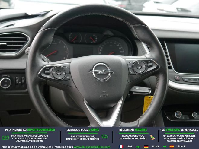 Opel Grandland X 1.2 Turbo 130 ch BVA Gris M�tallique de 2020