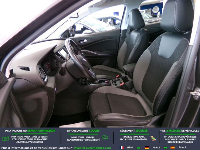 Opel Grandland X 1.2 Turbo 130 ch BVA Gris M�tallique de 2018