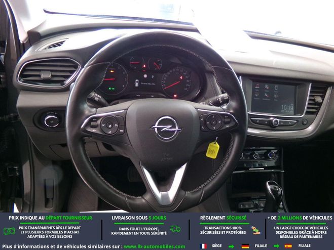 Opel Grandland X 1.2 Turbo 130 ch BVA Gris M�tallique de 2018
