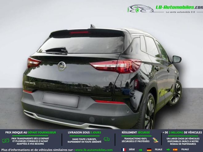 Opel Grandland X 1.2 Turbo 130 ch BVA Noir de 2020