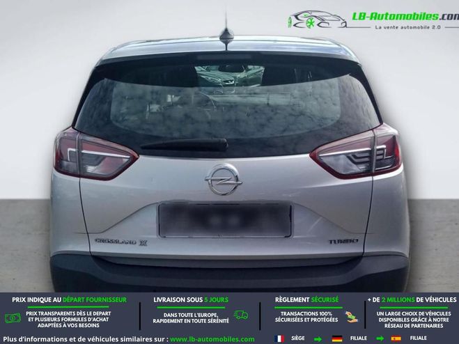 Opel Crossland X 1.2 Turbo 130 ch BVM Argent� M�tallique de 2018