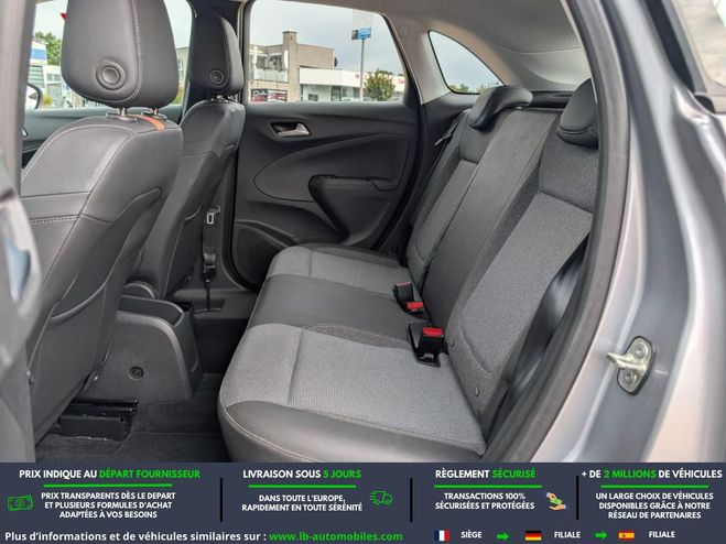 Opel Crossland 1.2 Turbo 130 ch BVA Gris M�tallique de 2021
