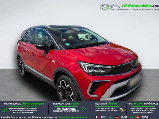 Opel Crossland 1.2 Turbo 130 ch BVA Rouge M�tallique de 2021