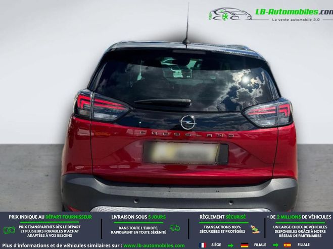 Opel Crossland 1.2 Turbo 130 ch BVA Rouge M�tallique de 2021