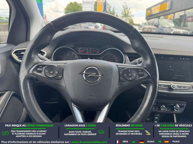 Opel Crossland 1.2 Turbo 130 ch BVA Rouge M�tallique de 2021