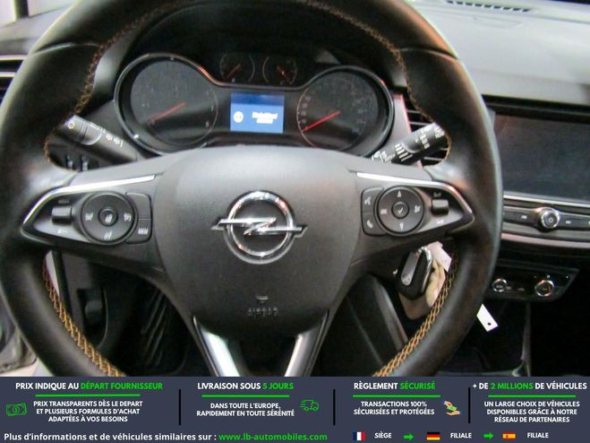 Opel Crossland X 1.2 Turbo 130 ch BVM Argent� M�tallique de 2018