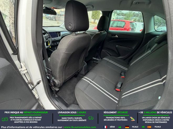 Opel Crossland 1.2 Turbo 130 ch BVA Blanc M�tallique de 2024