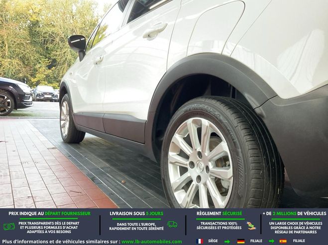 Opel Crossland 1.2 Turbo 130 ch BVA Blanc M�tallique de 2022