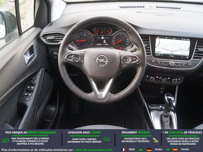 Opel Crossland 1.2 Turbo 130 ch BVA Blanc M�tallique de 2023