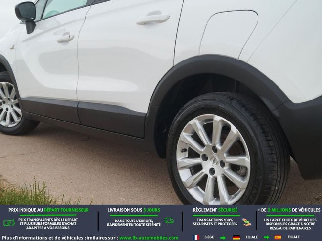 Opel Crossland 1.2 Turbo 130 ch BVA Blanc M�tallique de 2023
