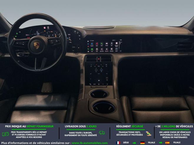 Porsche Taycan 4S 571 ch Noir M�tallique de 2020