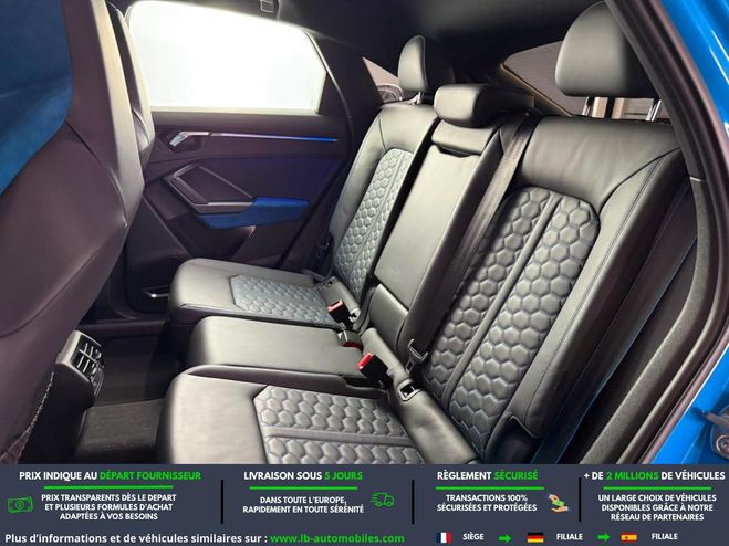 Audi RSQ3 Sportback 2.5 TFSI 400 ch BVA Bleu M�tallique de 2020