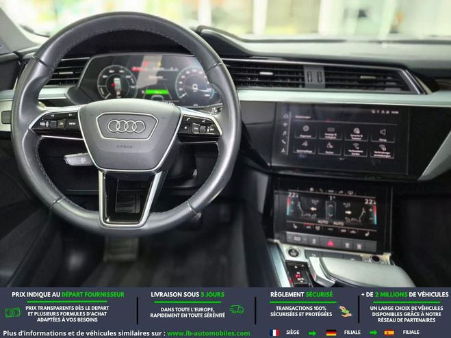Audi E-Tron 55 quattro 408 ch Noir de 2023