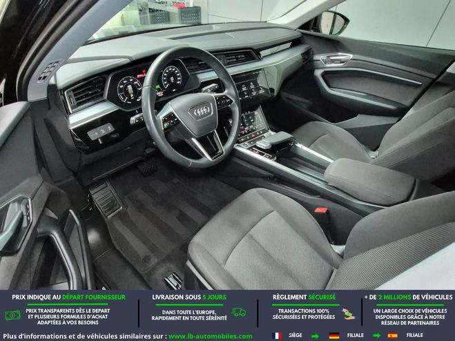 Audi E-Tron 55 quattro 408 ch Noir de 2023