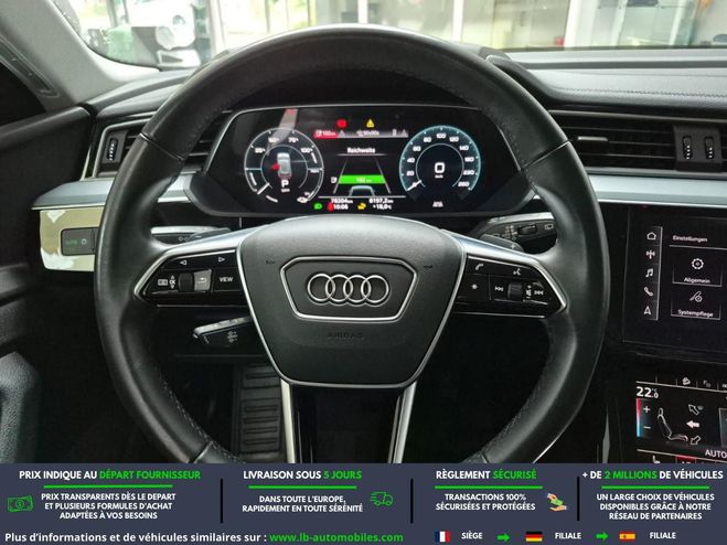 Audi E-Tron 55 quattro 408 ch Noir de 2023
