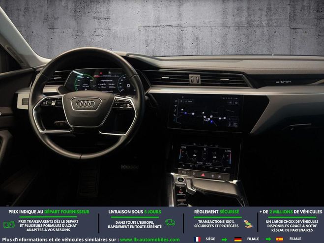 Audi E-Tron 55 quattro 408 ch Noir de 2022