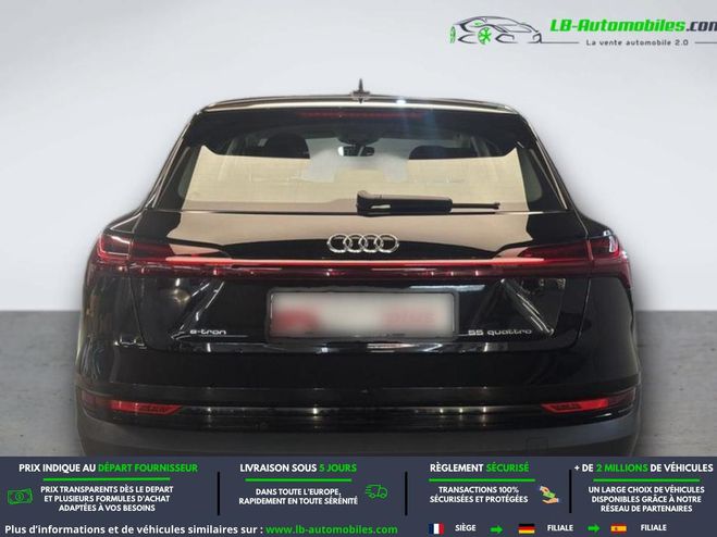 Audi E-Tron 55 quattro 408 ch Noir de 2022
