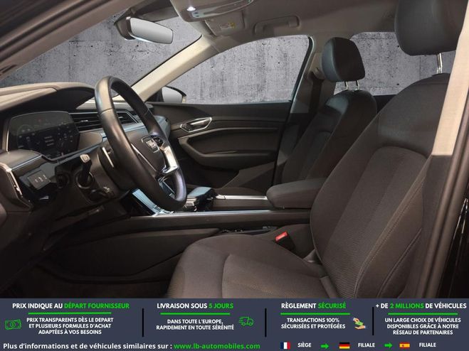 Audi E-Tron 55 quattro 408 ch Noir de 2022