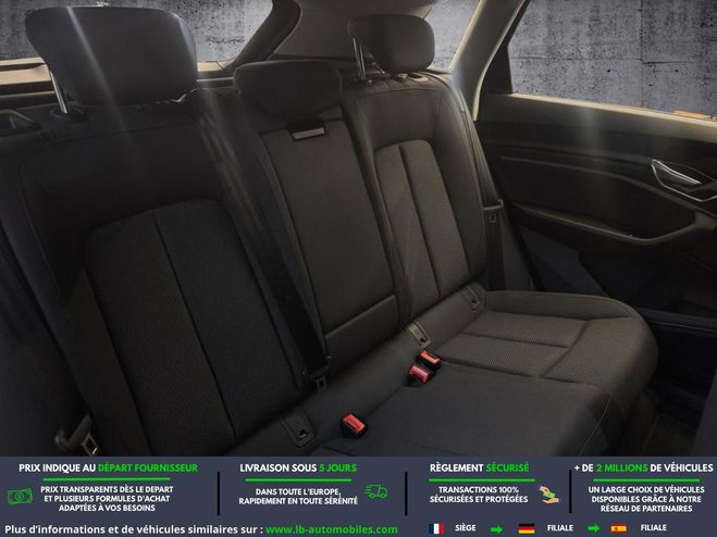 Audi E-Tron 55 quattro 408 ch Noir de 2022